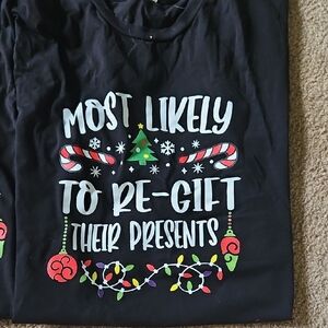 Black Holiday Graphic T-Shirt